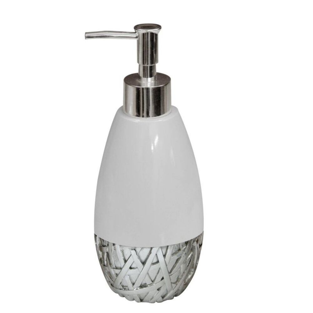 Bali Resin Tall Liquid Soap Dispenser - Elegant Bathroom Accessory Spot
